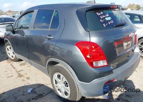 2016 Chevrolet Trax 1Ls from USA, damaged, VIN 3GNCJKSB6GL258063